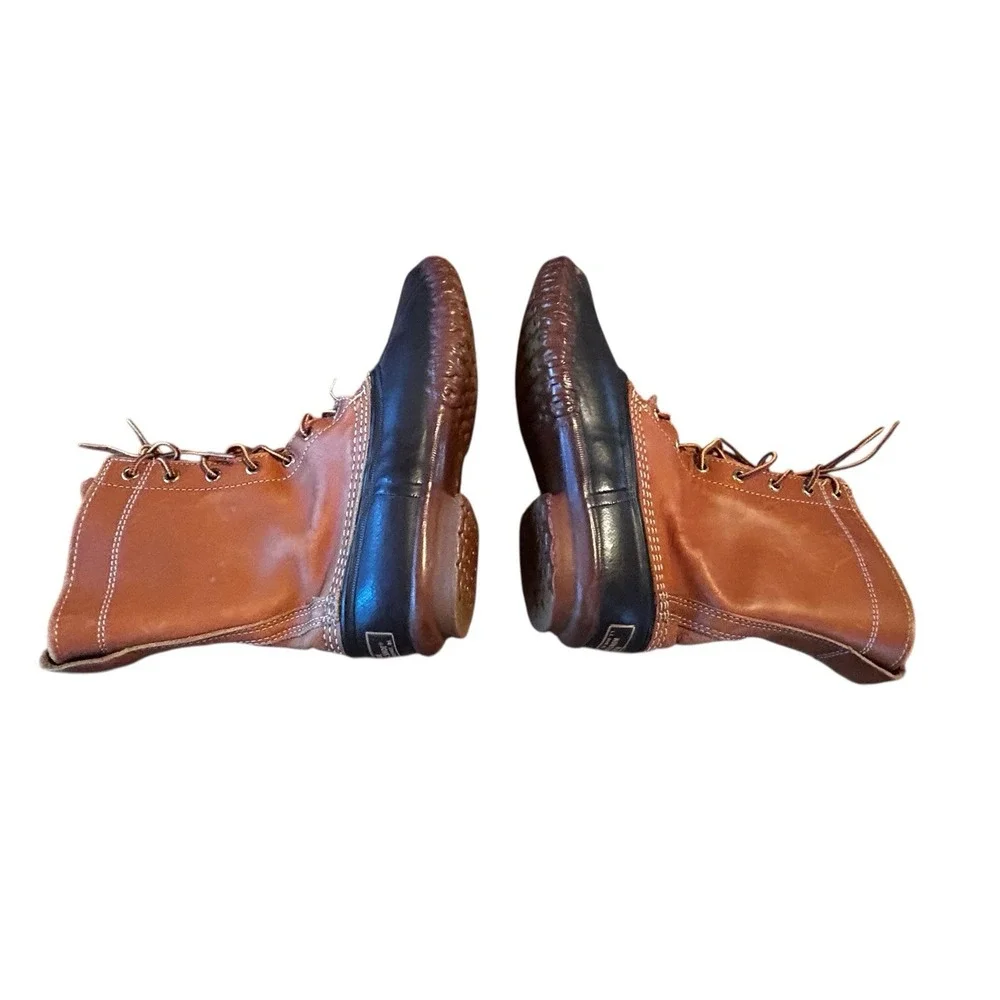 L.L. Bean Maine Hunting Shoes Womens Duck Boots, Size 9 M Vinatge‎ Freeport